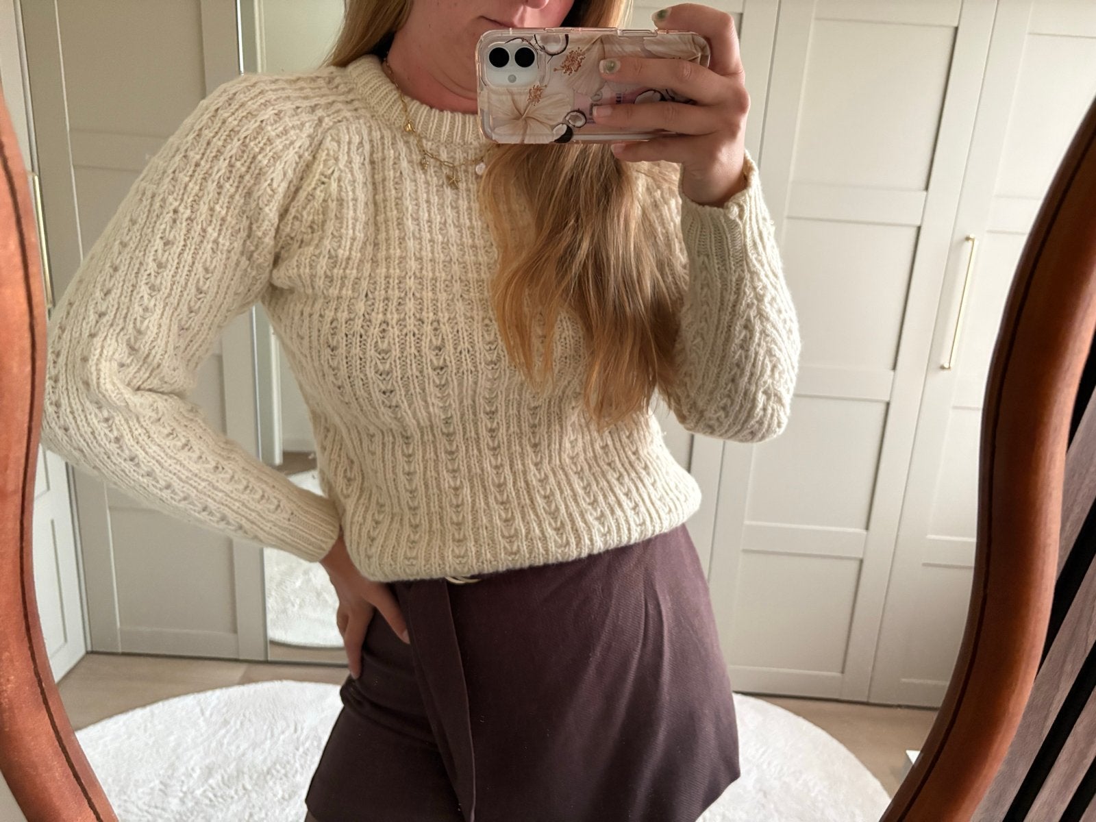 Warme wollen trui maat M, Ophalen of Verzenden, Zo goed als nieuw, Maat 38/40 (M), Beige