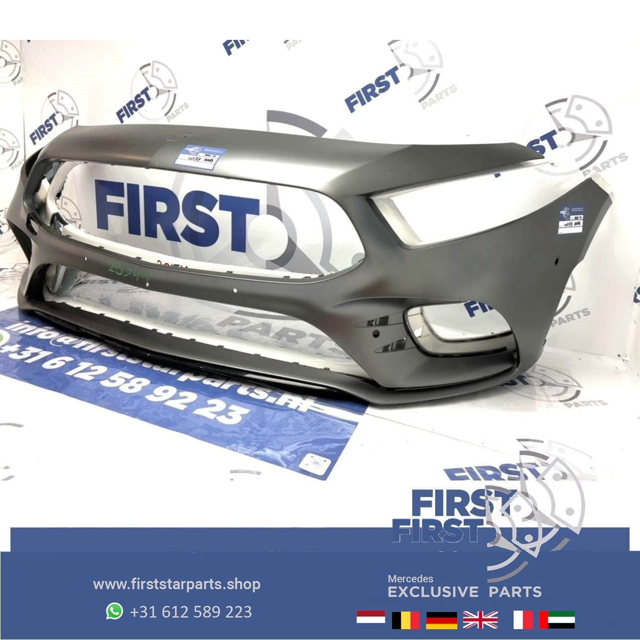 W177 AMG VOORBUMPER A1778802801 Mercedes A Klasse 2018-2022, Auto-onderdelen, Carrosserie en Plaatwerk, Gebruikt, -, Voor, Ophalen of Verzenden