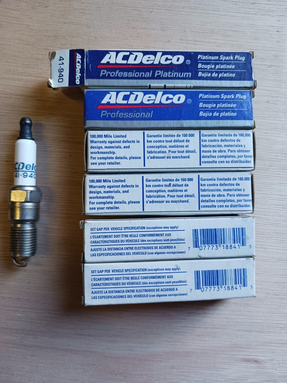 AC Delco 41-940 Platinum bougies, Ophalen of Verzenden, Nieuw, Chevrolet