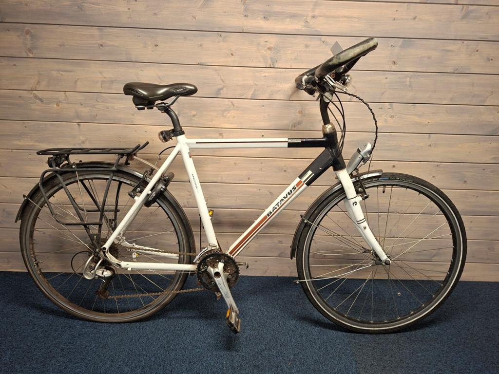 Batavus Apache heren 57cm stadshybride opknapper, Ophalen, Gebruikt, Batavus, 57 tot 61 cm