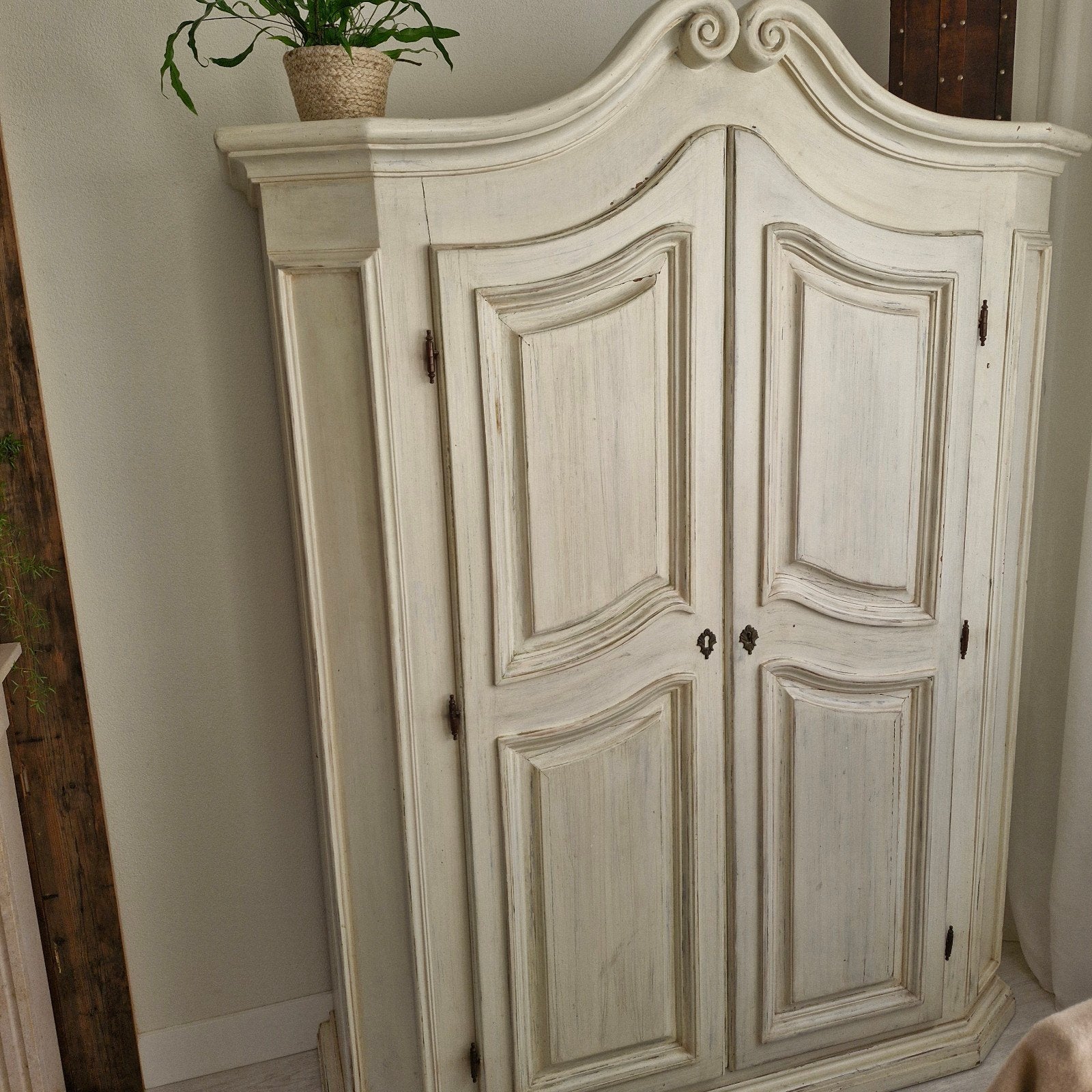 Brocante kast, Ophalen, Gebruikt, 100 tot 150 cm, 150 tot 200 cm