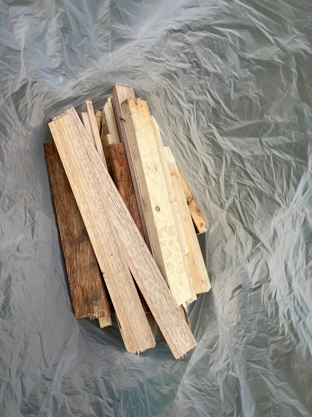 Zak met droog haardhout, Minder dan 3 m³, Ophalen