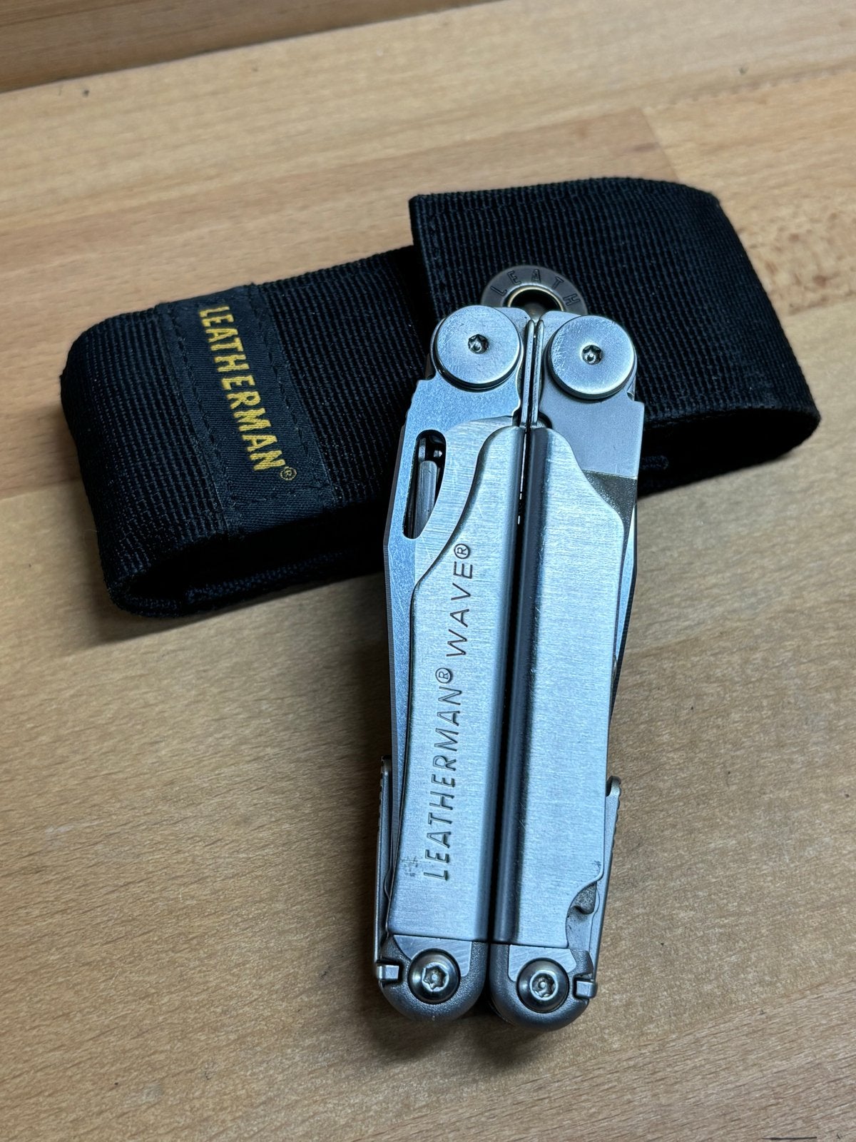 Leatherman Wave Multitool met Hoes - Zo goed als nieuw, L, Zo goed als nieuw, L, L