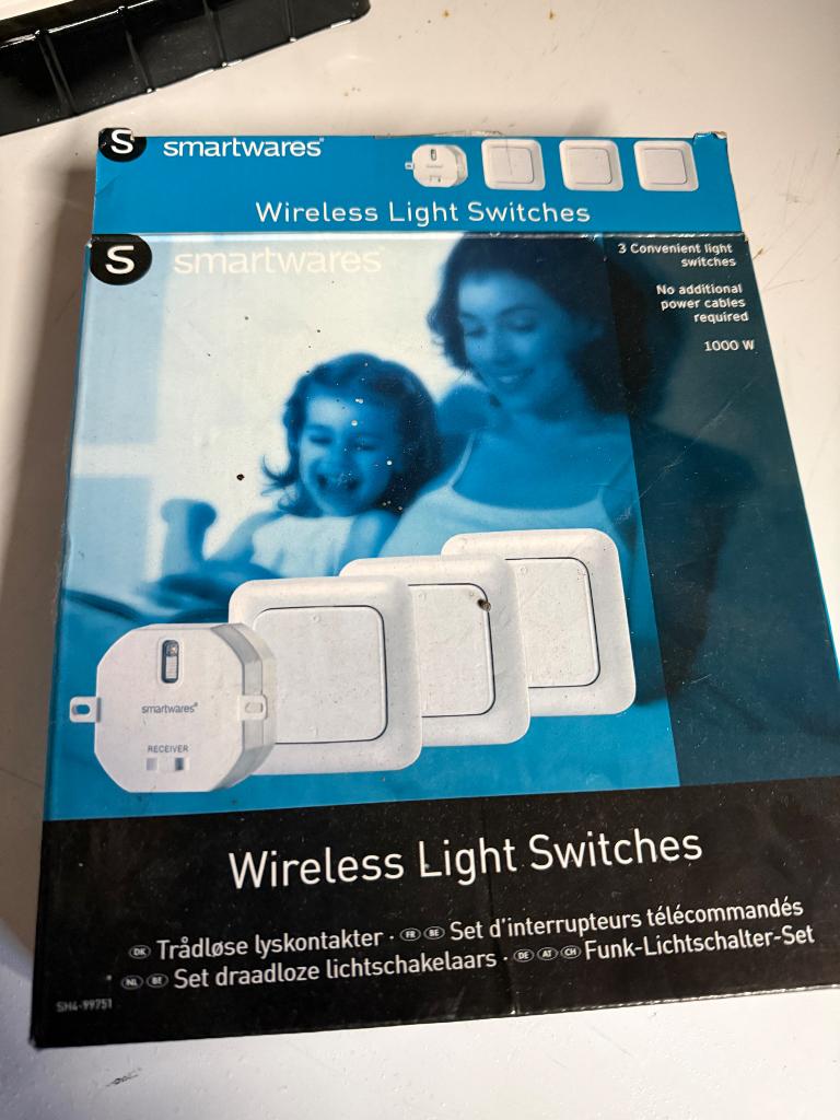 Wireless light switches, Ophalen of Verzenden, Nieuw, Overige typen
