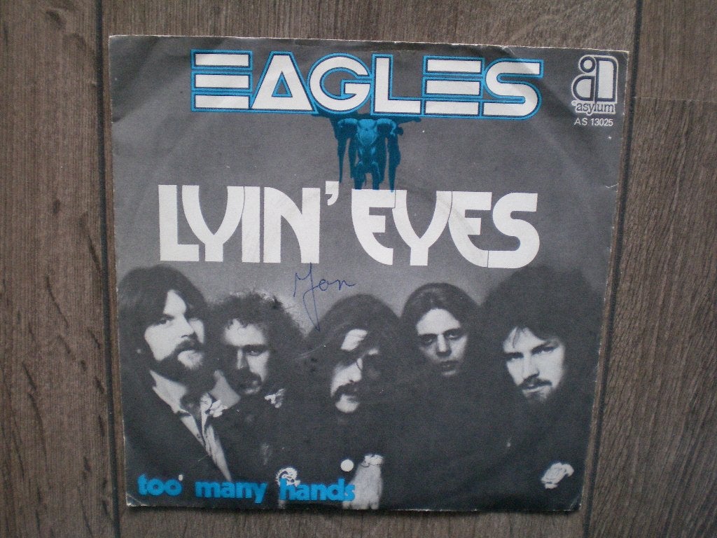 The Eagles - Lyin' Eyes., Ophalen of Verzenden, Zo goed als nieuw, Pop