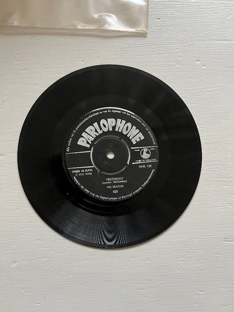 The Beatles - Yesterday / Dizzy Miss Lizzy 7 inch vinyl, Cd's en Dvd's, Ophalen, Gebruikt, 7 inch, Pop