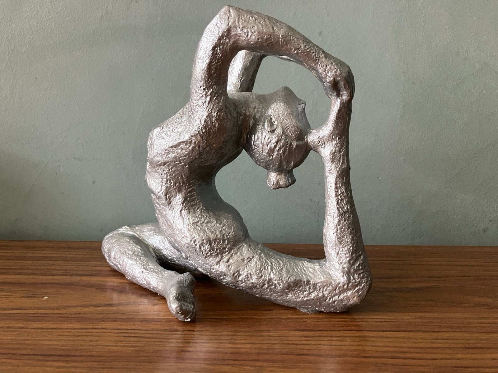 Mooi sierlijk beeldje ballerina / danseres / yoga, Ophalen of Verzenden, Zo goed als nieuw, Mens