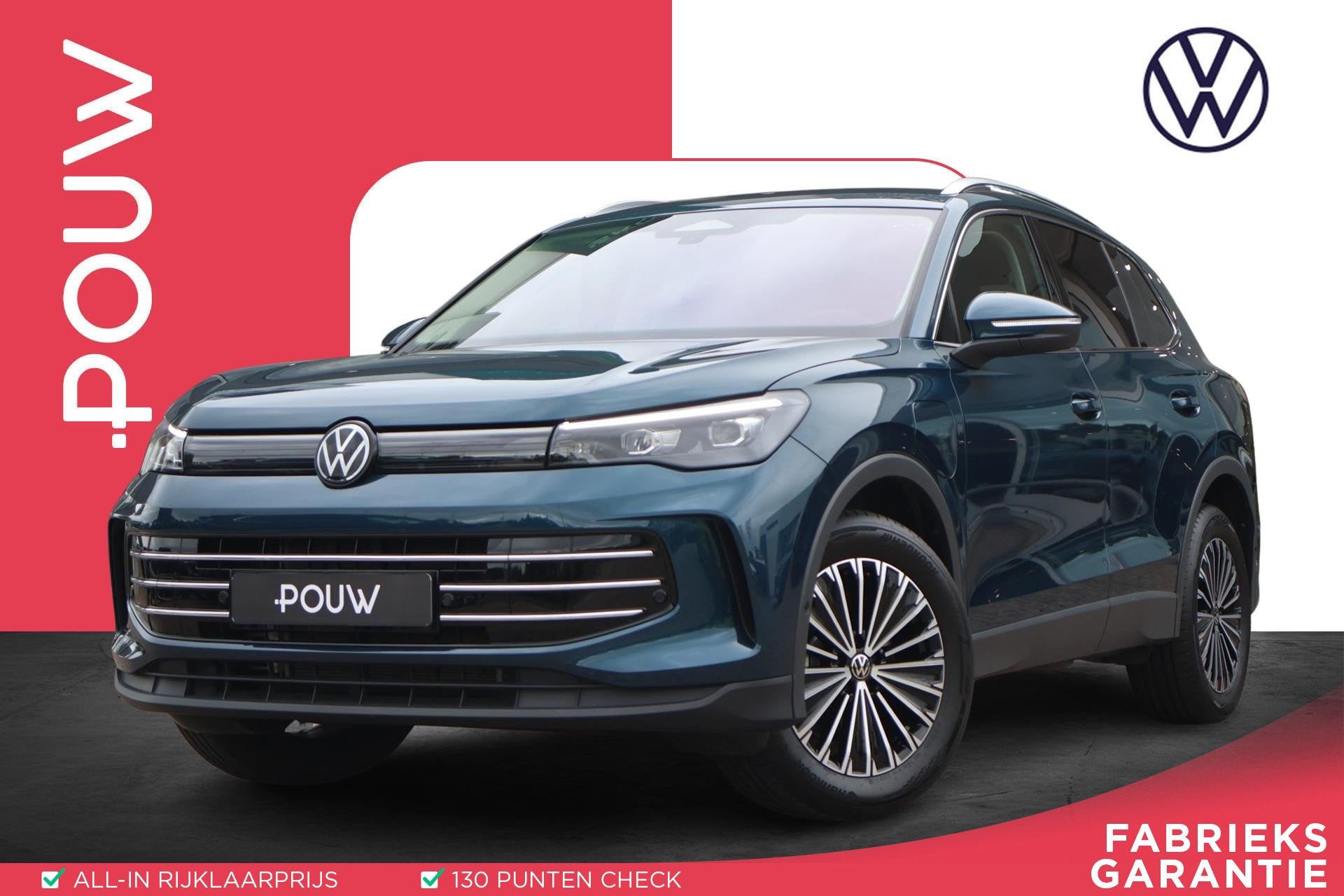 Volkswagen Tiguan 1.5 eHybrid 204pk Elegance | SoH 99% | Nav, Auto's, 12 maanden, Plug-in hybride, Bedrijf, SUV of Terreinwagen