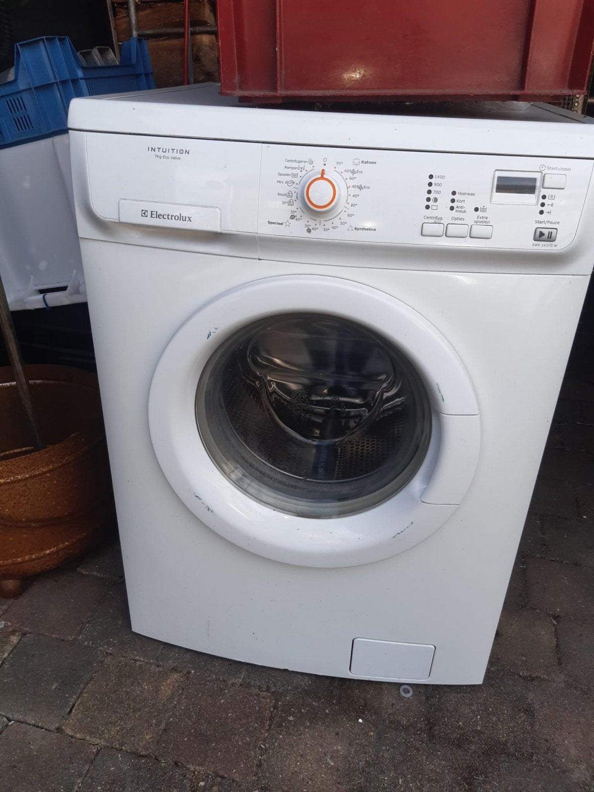 Electrolux EWF14370W Wasmachine - 7kg, 1400 toeren, Gebruikt, Ophalen of Verzenden, Voorlader, 85 tot 90 cm