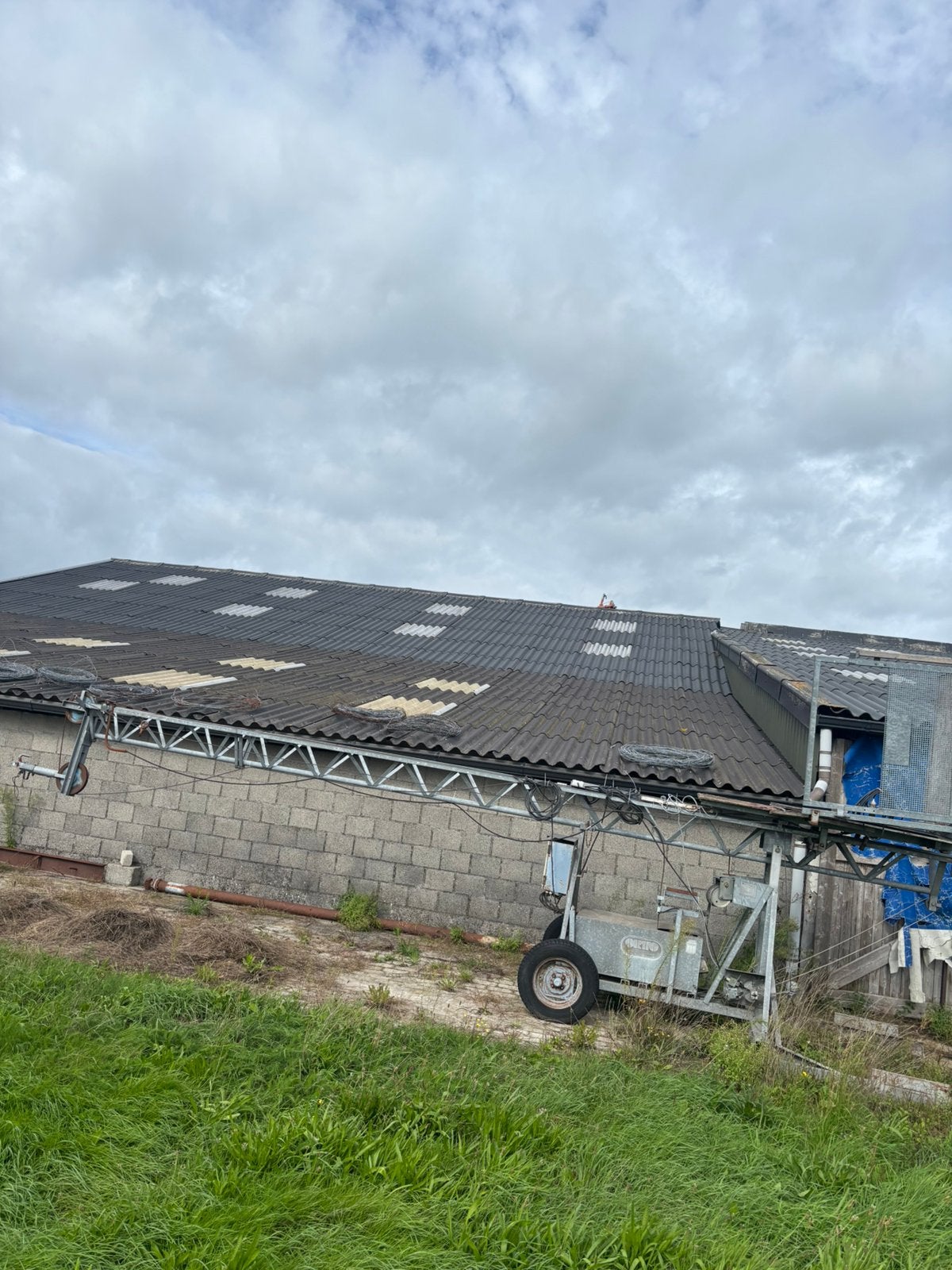 Bouwlift kantellift polylift, Ophalen, Zo goed als nieuw