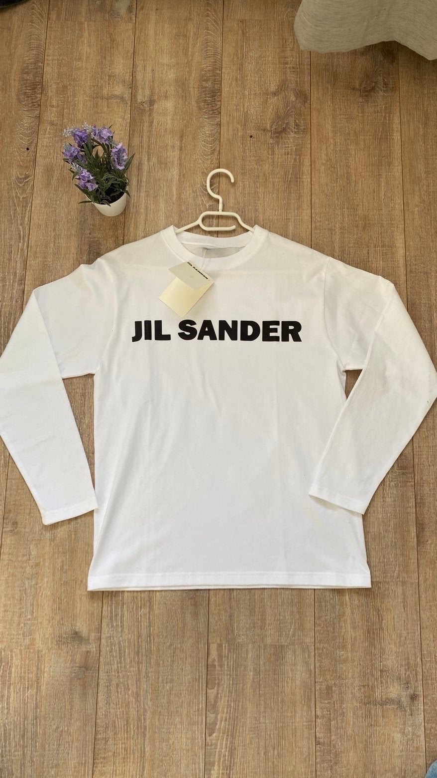 Jil Sander longsleeve - Alle maten beschikbaar, Ophalen of Verzenden, Nieuw, Wit