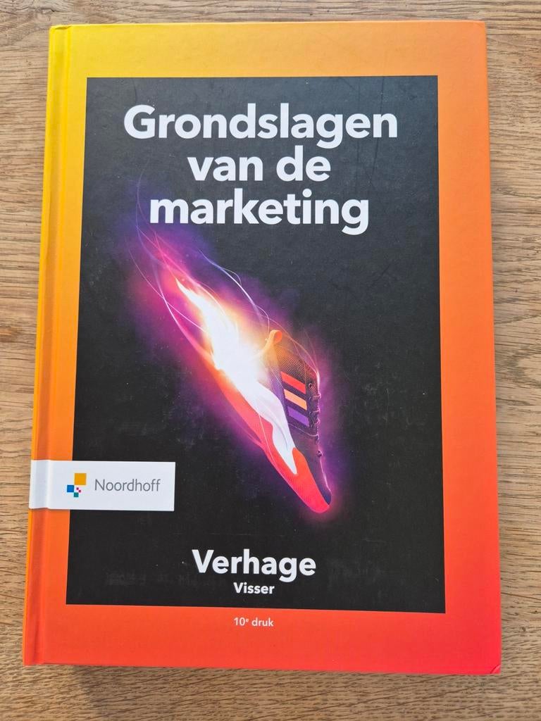 Grondslagen van de marketing, HBO global marketing & sales, Ophalen of Verzenden, Nieuw, Economie en Marketing