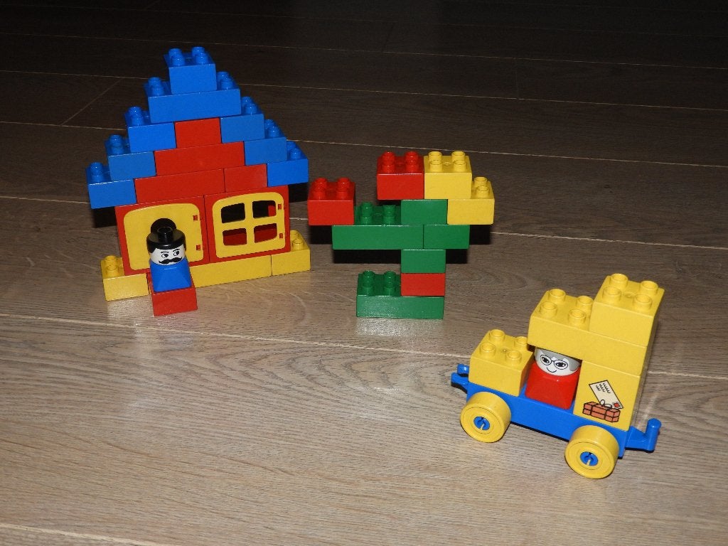 Lego 1653 Vintage Basic Set, Gebruikt, Overige thema's, Lego, Ophalen of Verzenden