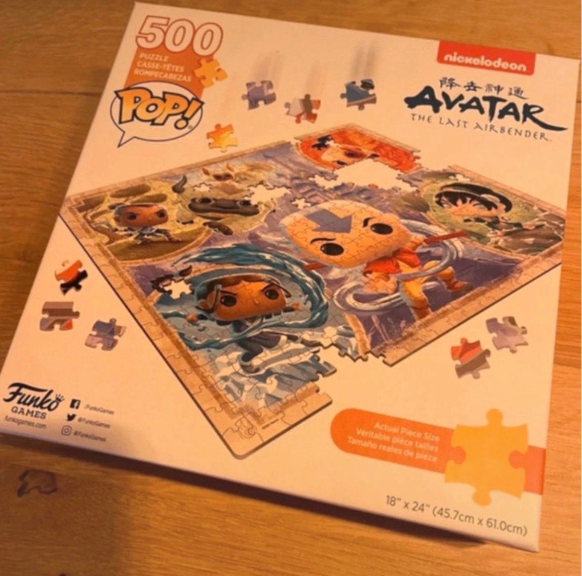 Avatar Puzzel 500 stukjes, Ophalen of Verzenden, 500 t/m 1500 stukjes, Gebruikt, Legpuzzel