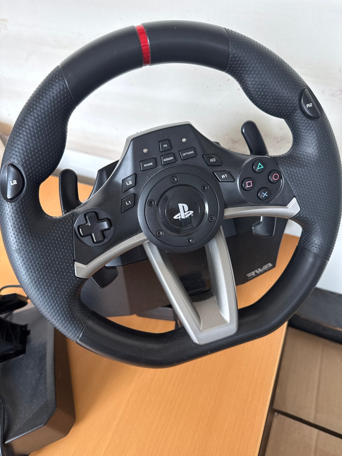 Hori Racing Wheel Apex stuur + F1 2019 PS4, 1 speler, Racen en Vliegen, Ophalen of Verzenden, Zo goed als nieuw