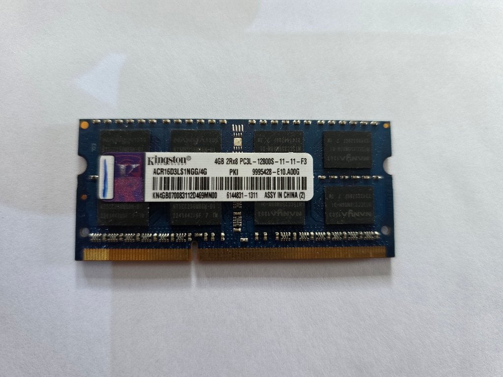 4 GB ( PC3L kingston ) in nieuw staat, Computers en Software, RAM geheugen, DDR3, Ophalen of Verzenden, Zo goed als nieuw, Laptop