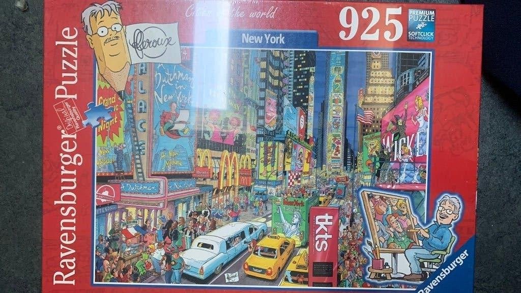 Puzel Cities of the World New York 925 stukjes, Ophalen of Verzenden, 500 t/m 1500 stukjes, Nieuw