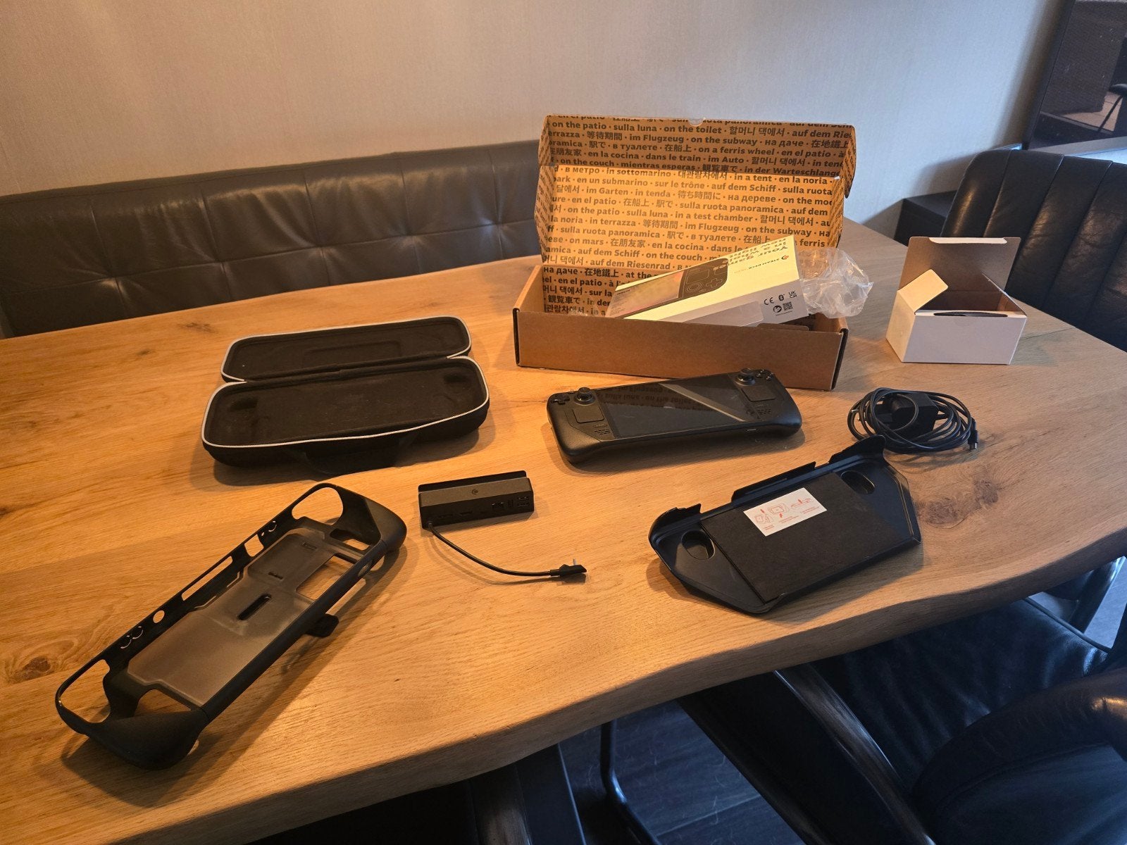 Steam Deck 512GB + 512GB SD (1TB) | Dock + Veel Accessoires, Spelcomputers en Games, 1 speler, Ophalen of Verzenden, Zo goed als nieuw