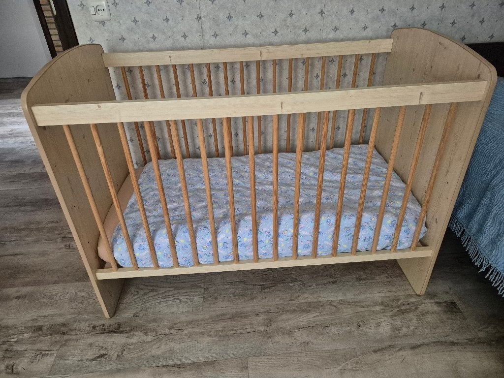 Kinderledikant 60x120, Ophalen, Zo goed als nieuw, Ledikant