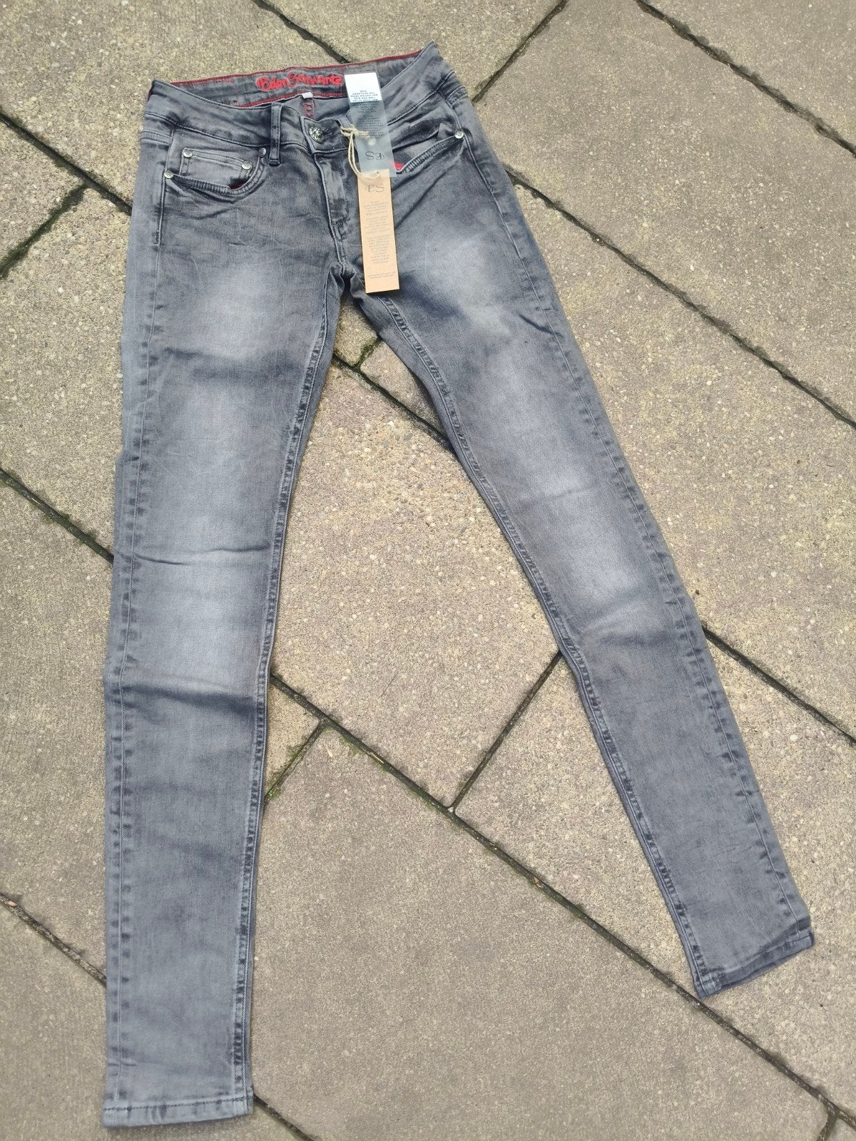 70 Jeans in diverse maten - Mixpartij, Ophalen of Verzenden, Gedragen, Overige kleuren, Overige jeansmaten