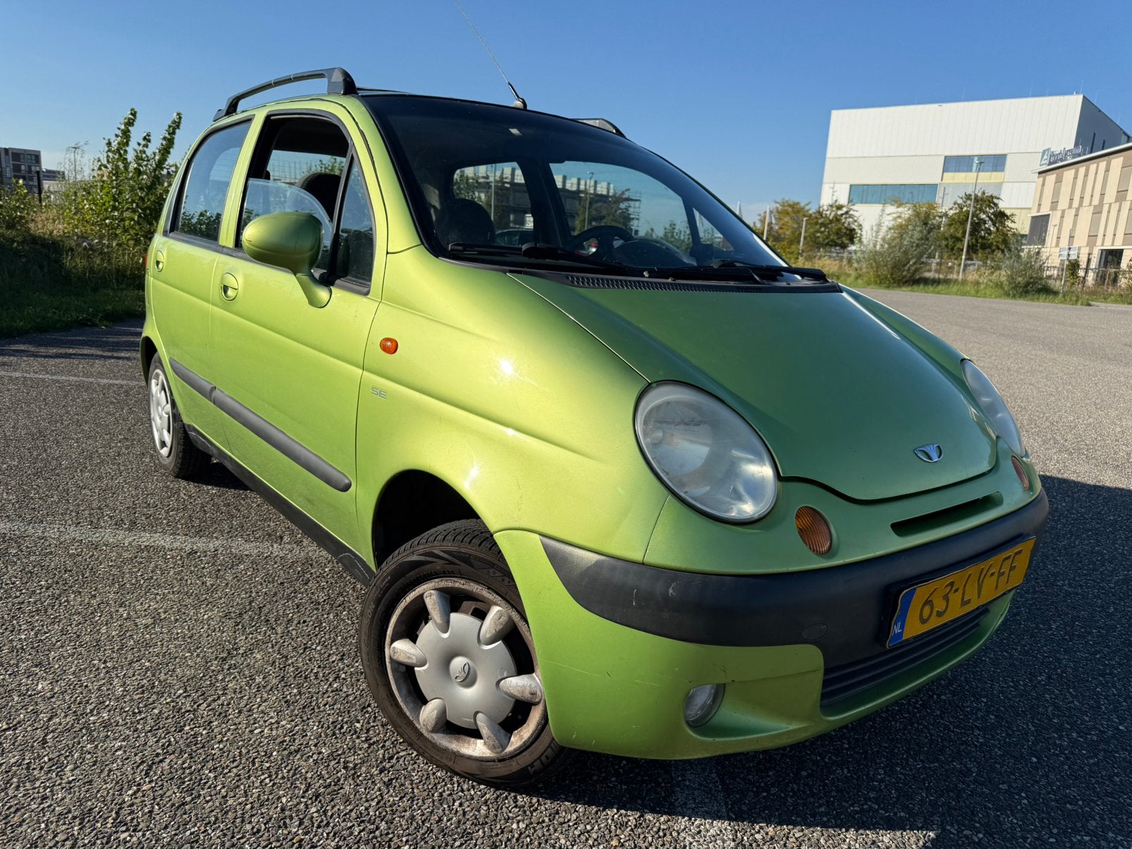 Daewoo Matiz 0.8/APK OKT 2027/DAKRAAM/NAP, Auto's, Voorwielaandrijving, Stof, Origineel Nederlands, Bedrijf