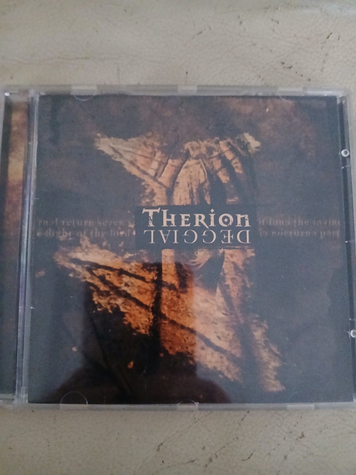 CD Therion - Deggial, Ophalen of Verzenden, Zo goed als nieuw