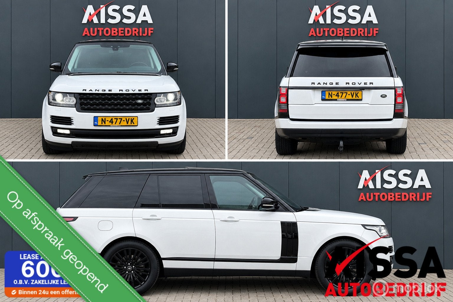 Land Rover Range Rover 3.0 TDV6 Vogue Navigatie Luchtvering, Dealer onderhouden, Gebruikt, Euro 6, 2993 cc