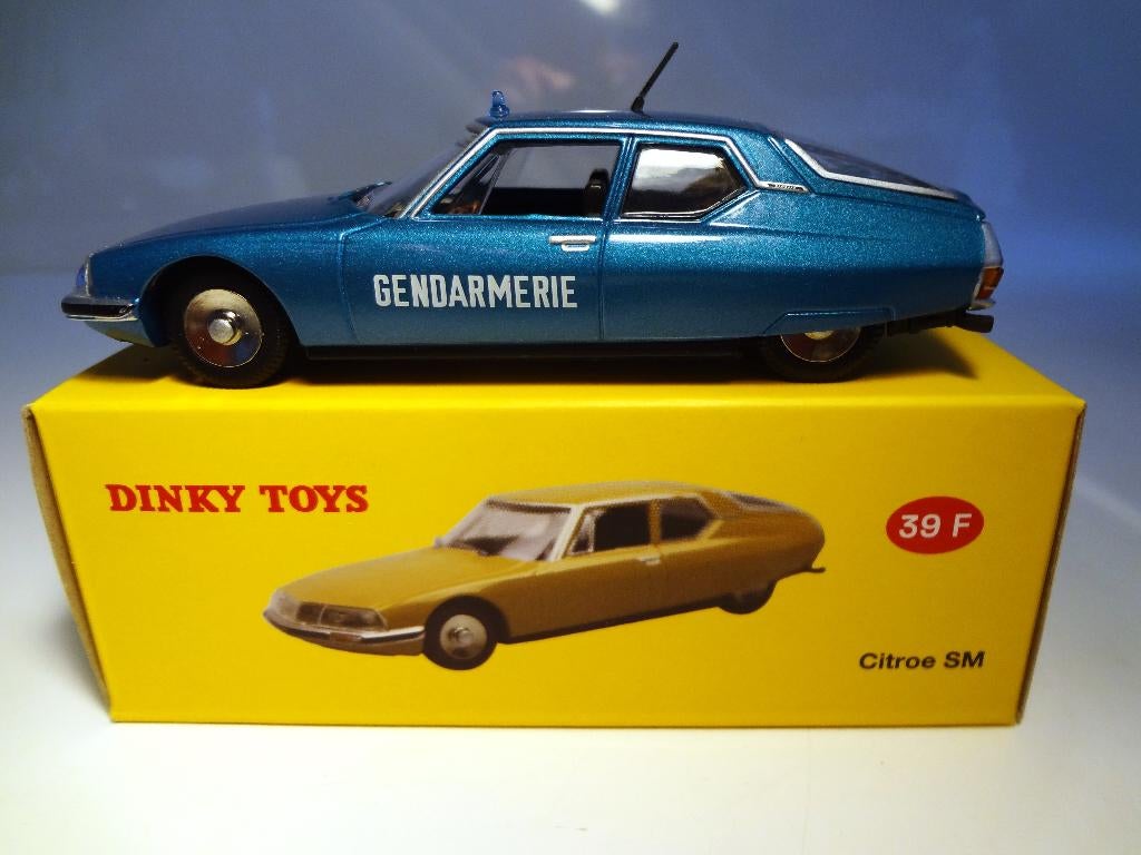 Citroen SM "Gendarmerie" Dinky Toys Nr 39 F Atlas, Verzenden, Nieuw, Auto, Dinky Toys