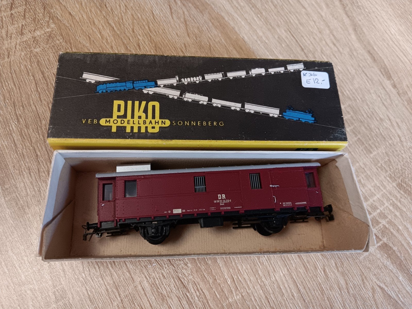Piko VEB Modellbahn Sonneberg DR Wagon, Hobby en Vrije tijd, Modeltreinen | H0, Ophalen of Verzenden, A, A, A