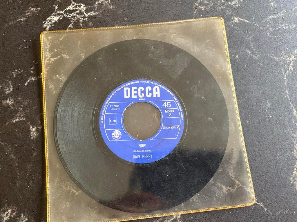 Dave Berry - Now / This Strange Effect vinyl single, Gebruikt, 7 inch, Single, Ophalen of Verzenden