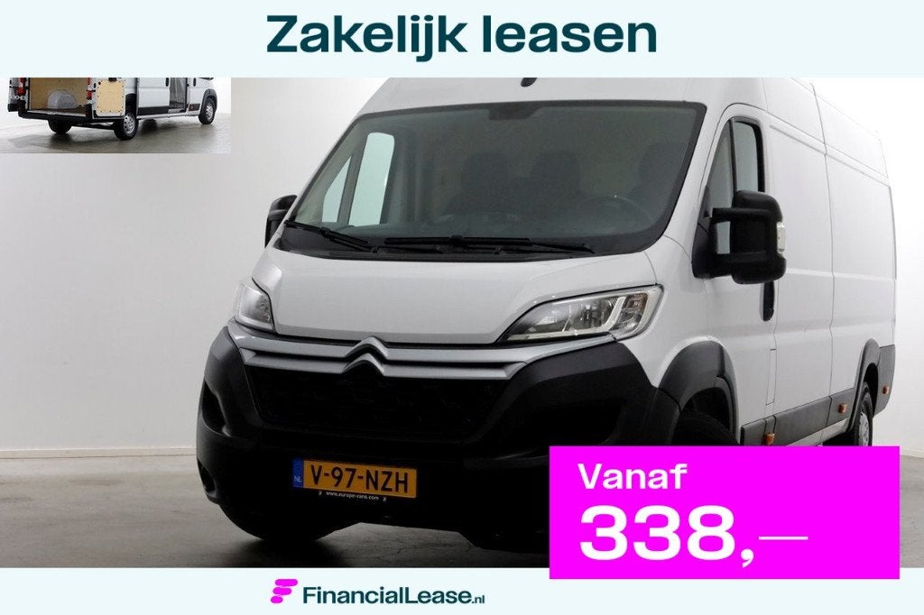 Citroën Jumper 2.2 BlueHDi 165pk L4H2 Airco/Navi/Camera 06-, Voorwielaandrijving, Gebruikt, Euro 6, 4 cilinders