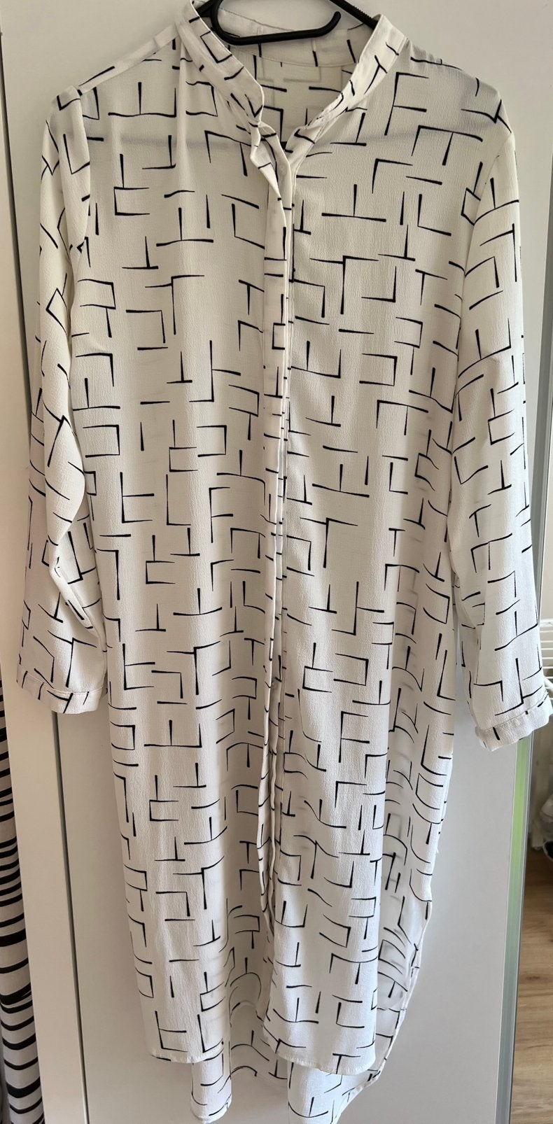 Maat 40 tuniek blouse kimono japanse batik zomer kleding, Ophalen of Verzenden, Zo goed als nieuw, Maat 38/40 (M), Wit