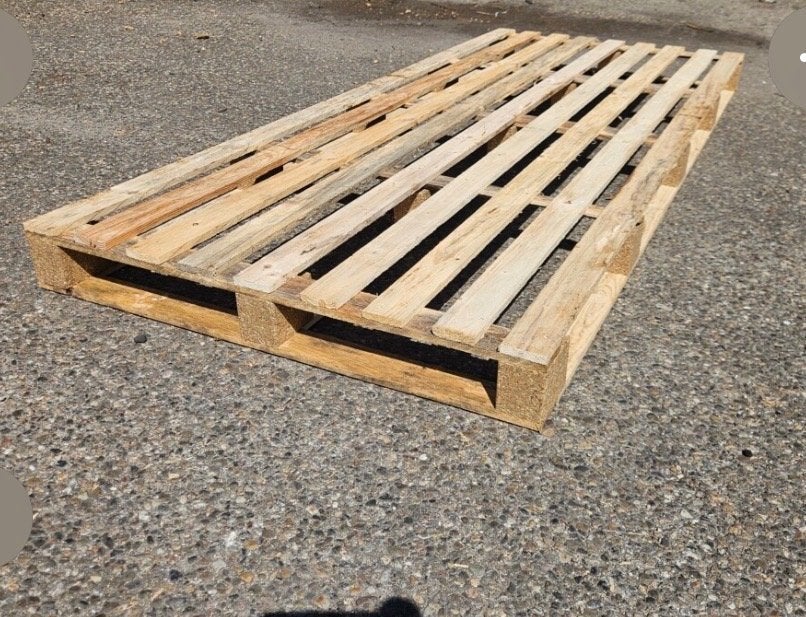 Pallet 200 x 80  lang zeer nette staat, Ophalen, Zo goed als nieuw, 50 mm of meer, Minder dan 200 cm
