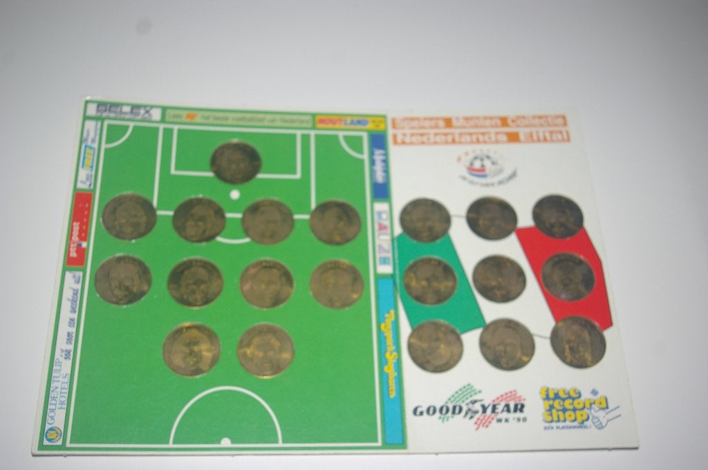 Spelers Munten Collectie Nederlands elftal WK'90, Ophalen of Verzenden