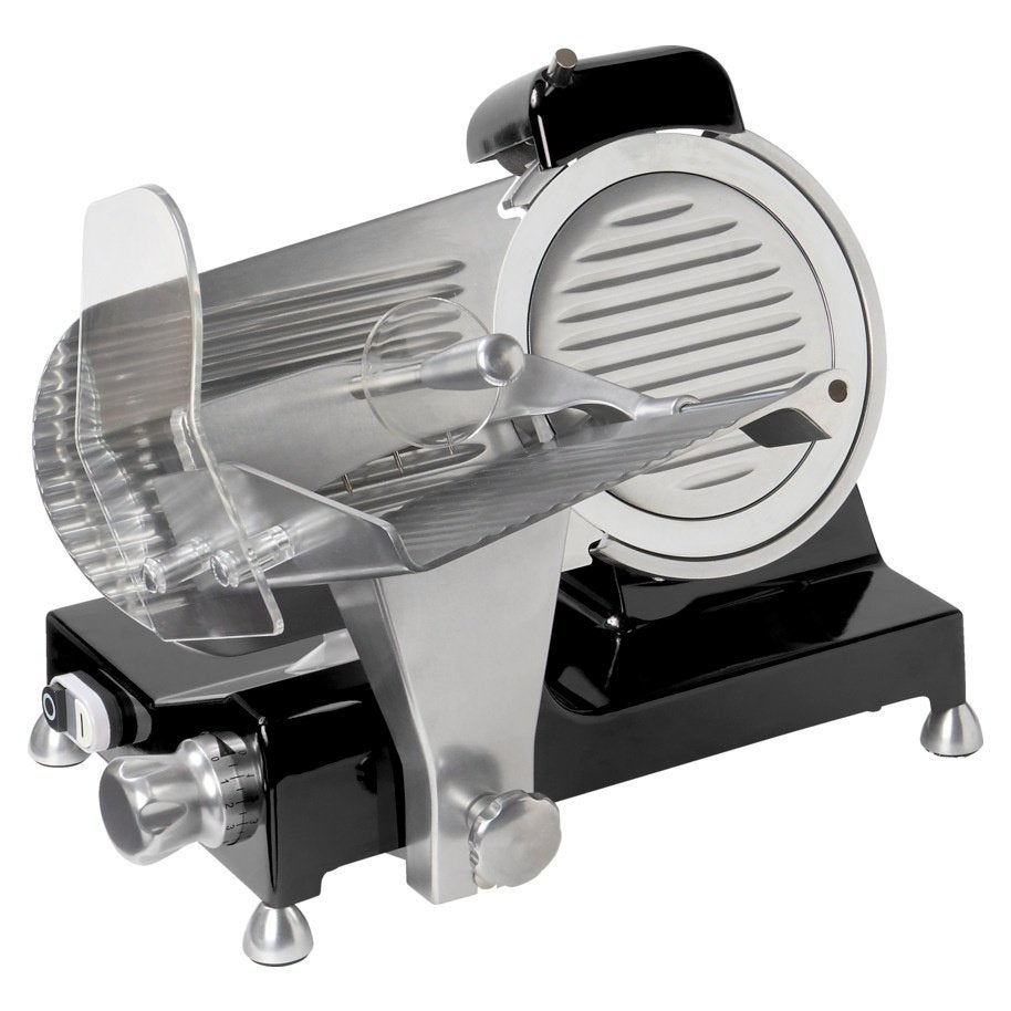 Vlees snijmachine MSD-220BL - 240W, 14.8kg, Ophalen of Verzenden, Nieuw, Zwart