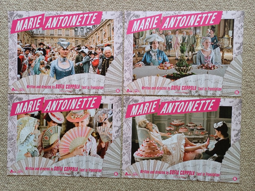 MARIE   ANTOINETTE      lobbycard set., Verzenden, Nieuw, A1 t/m A3, Film en Tv