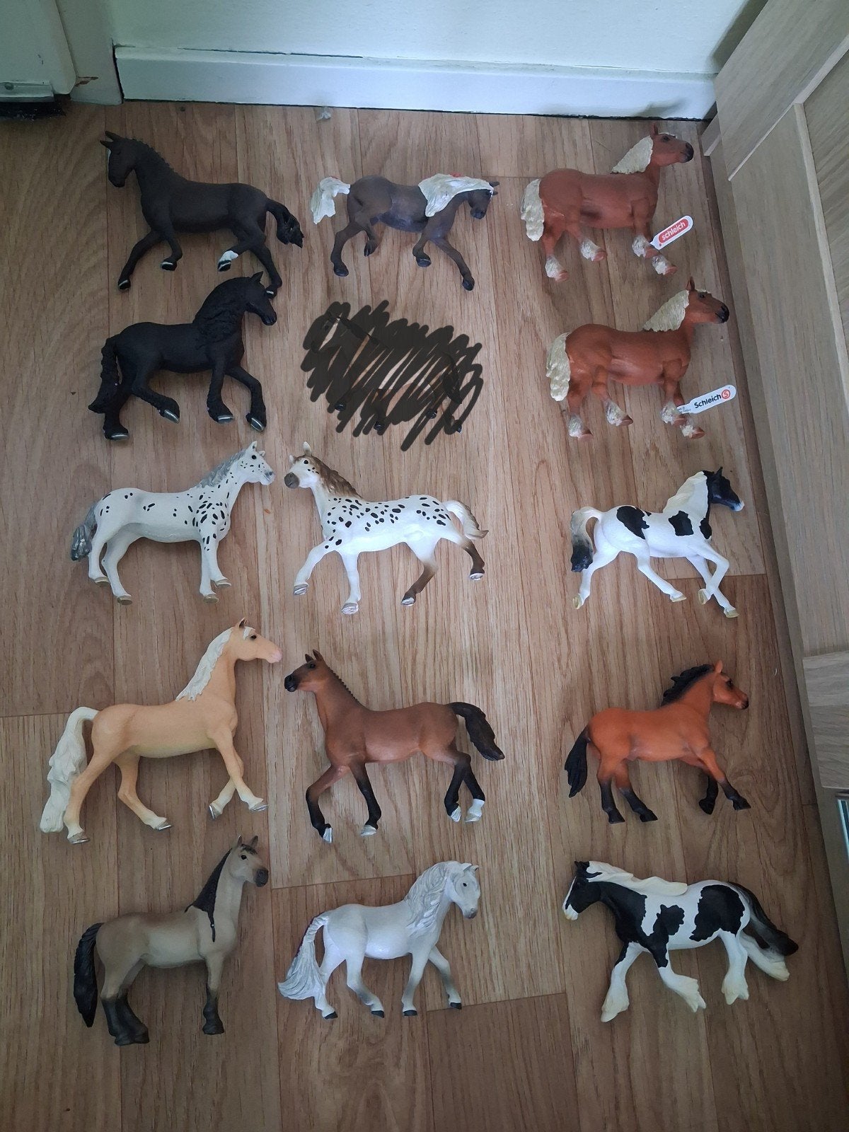 Schleich paarden uit 2017 tot 2021, Ophalen, Zo goed als nieuw, Paard, Beeldje of Figuurtje
