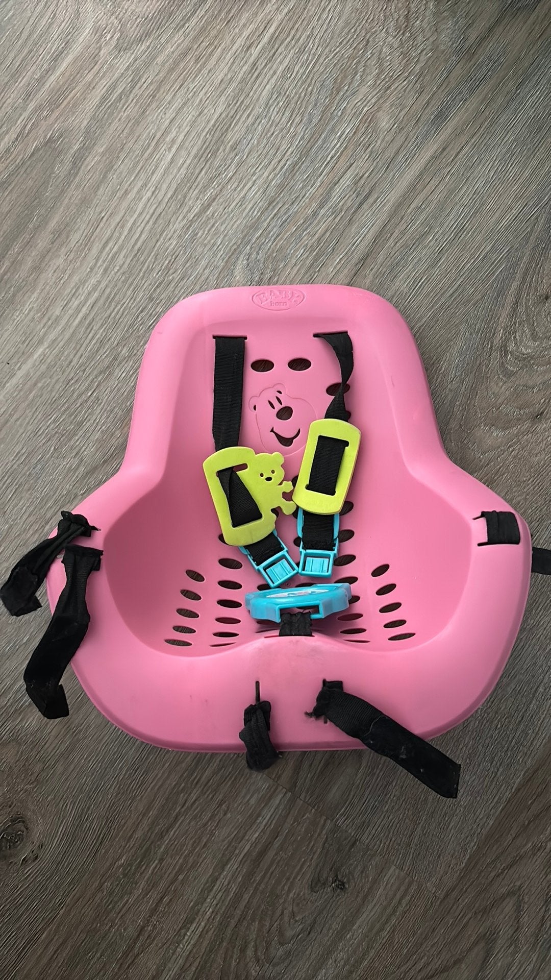 Baby Born fietszitje, Ophalen of Verzenden, Zo goed als nieuw, Babypop