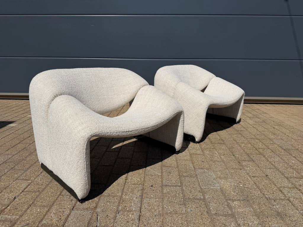 Artifort F598 Groovy fauteuils in Nieuwstaat!! Pierre Paulin, Huis en Inrichting, Fauteuils, Ophalen of Verzenden, Zo goed als nieuw