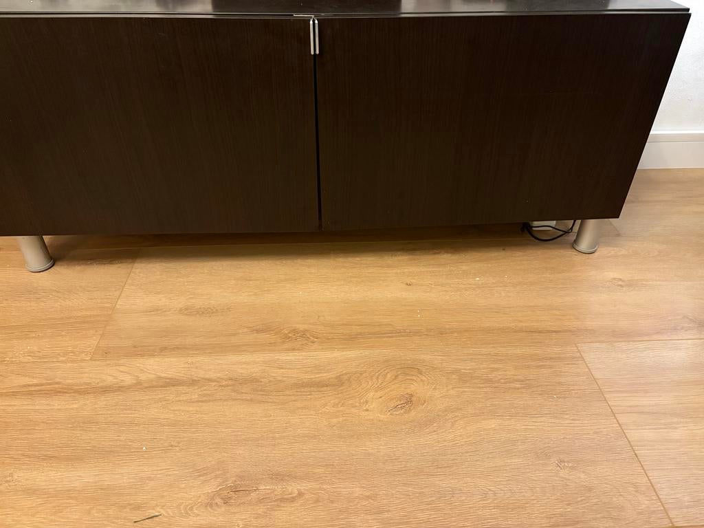 Tv kast met lades totaal 2 beschikbaar, Gebruikt, 100 tot 150 cm, Ophalen of Verzenden, Minder dan 100 cm