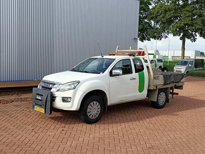 Bedrijfswagen met openlaadbak, Isuzu, D-Max met laadkraan Ma, Euro 5, 4 cilinders, 163 pk, 14 km/l