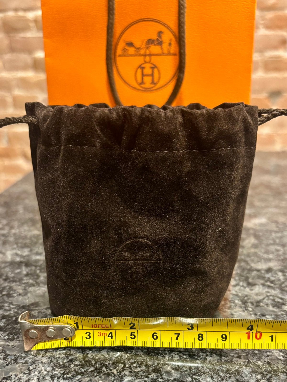 Hermes horloge pouch, Ophalen of Verzenden, Nieuw, Bruin, Softcase