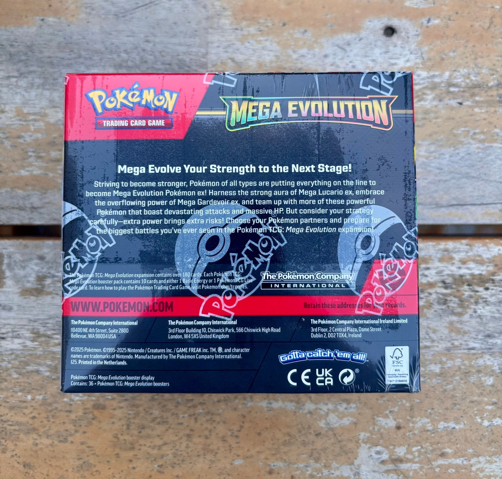 Pokémon Mega Evolution Booster Box Sealed, Ophalen of Verzenden, Nieuw, Boosterbox, Foil