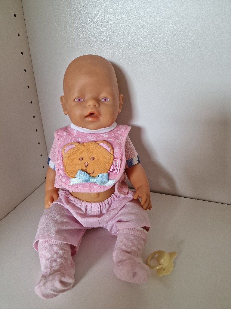 Babypop, Kinderen en Baby's, Speelgoed | Poppen, Ophalen of Verzenden, Gebruikt, Babypop