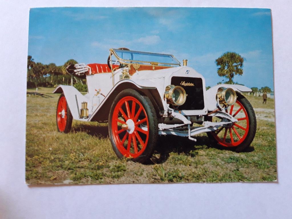 ansichtkaart Studebaker 1920, Ophalen of Verzenden, Voor 1920, Ongelopen, Voertuig