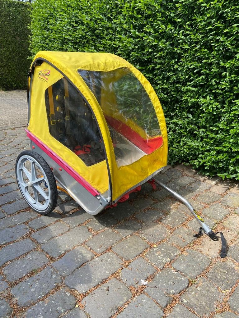 Ritschie fietskar voor kind en/of hond met snelkoppeling, Ophalen, Gebruikt, Kinderkar, 40 tot 60 kg