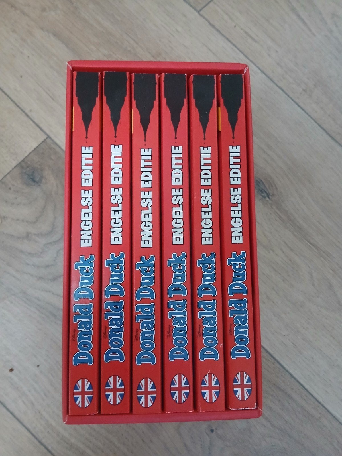 Engelse donald ducks, 5 stuks set, Boeken, Ophalen of Verzenden, Zo goed als nieuw, Walt Disney  Donald duck, Meerdere stripboeken