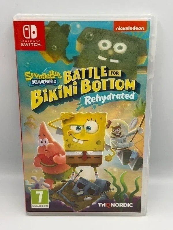 SpongeBob Square Pants Battle Switch, Nintendo, Nintendo, 1 speler, Ophalen of Verzenden