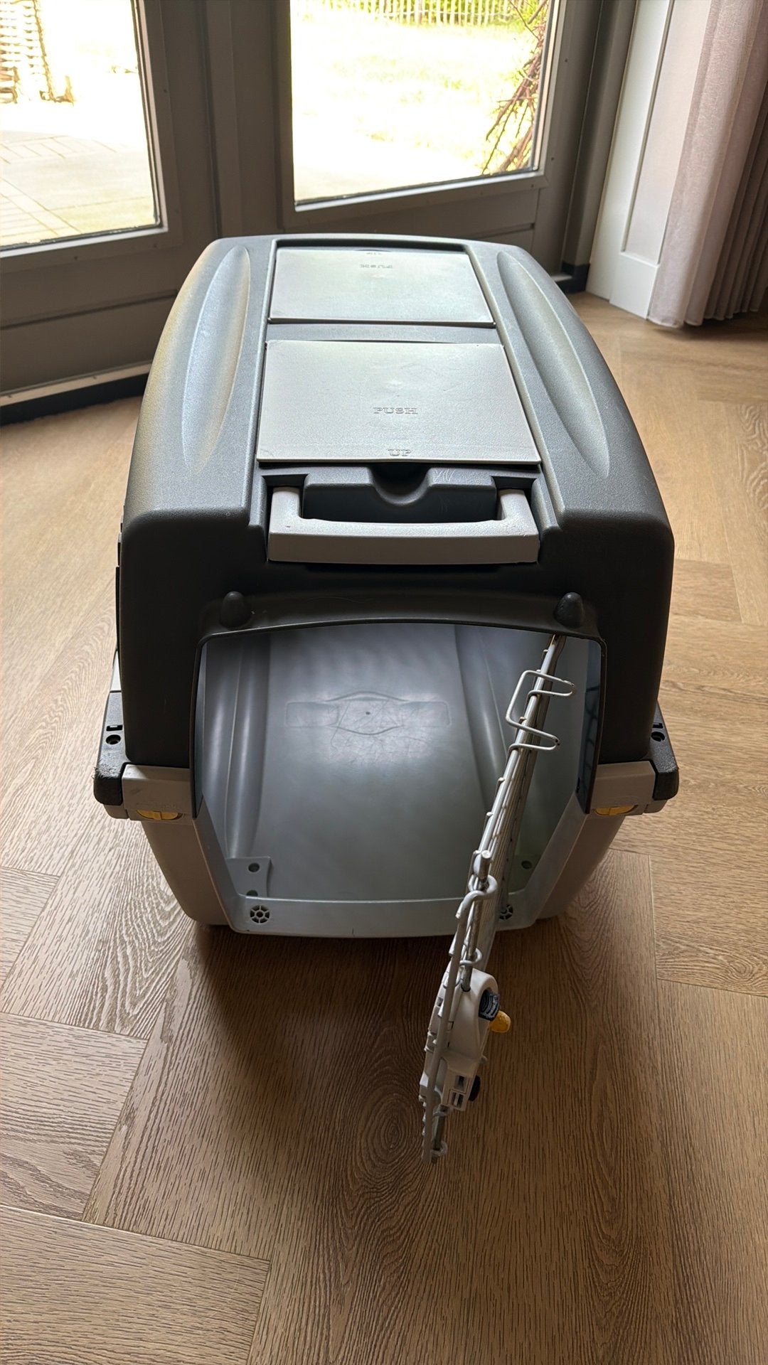 Transportbox, maat S/M, Ophalen, Gebruikt