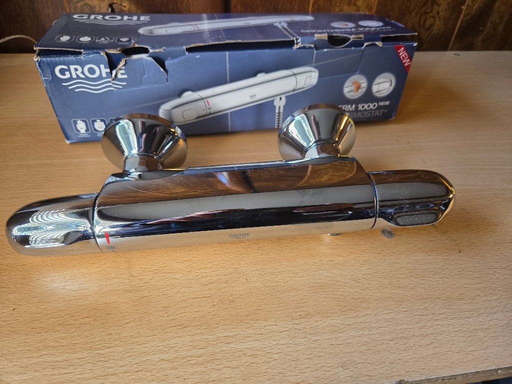 Grohe Grohtherm 1000 Douchethermostaat, Ophalen of Verzenden, Gebruikt, Chroom, Douche